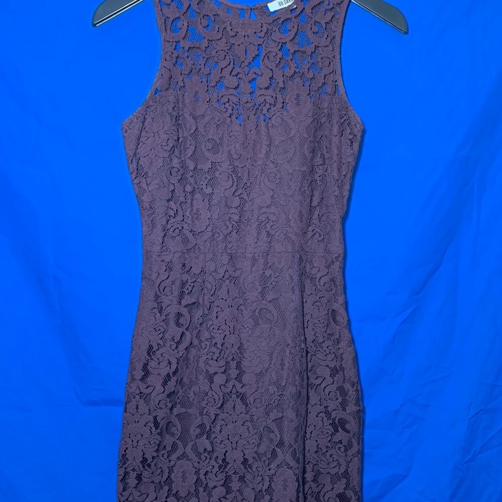 BB Dakota Plum Lace Dress